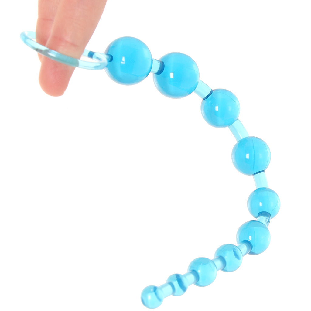 X-10 Anal Beads in Blue Anal Sex Toys > Anal Beads