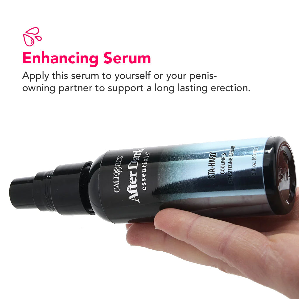 After Dark STA-Hard Cooling & Sensitizing Serum in 2oz/60ml Lubes and Lotions > Sexual Stimulants