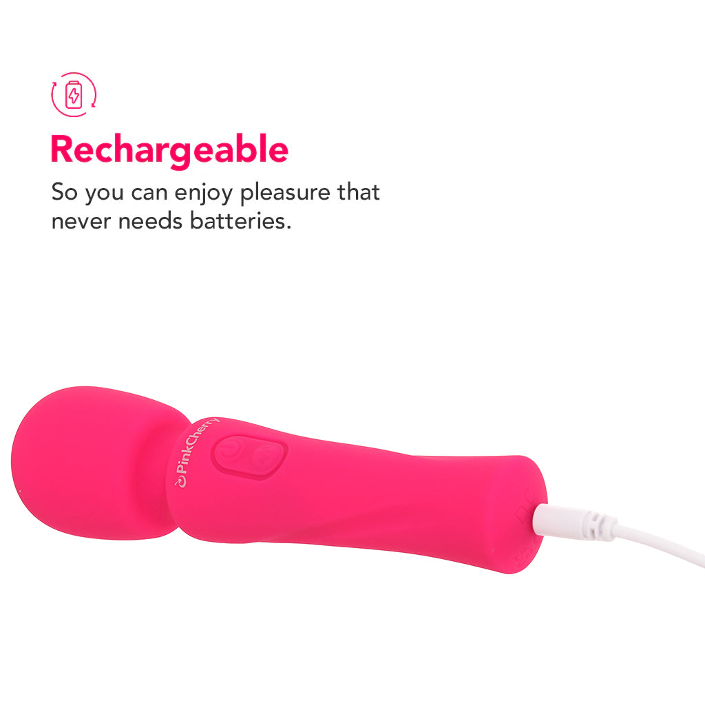 PinkCherry Travel Massager Wand Vibrators > Wands