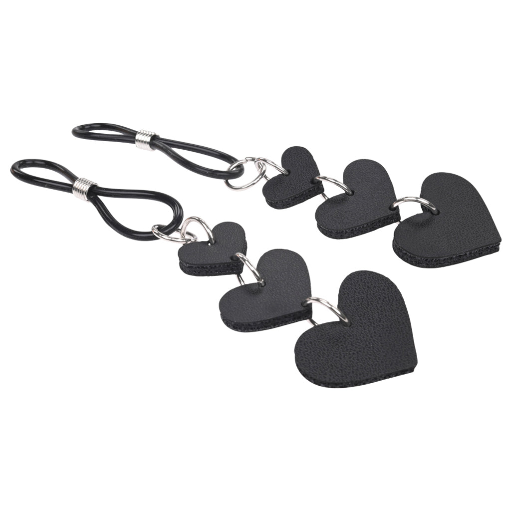Sex & Mischief Heart Nipple Ties Bondage and Fetish > Nipple Stimulators & Clamps