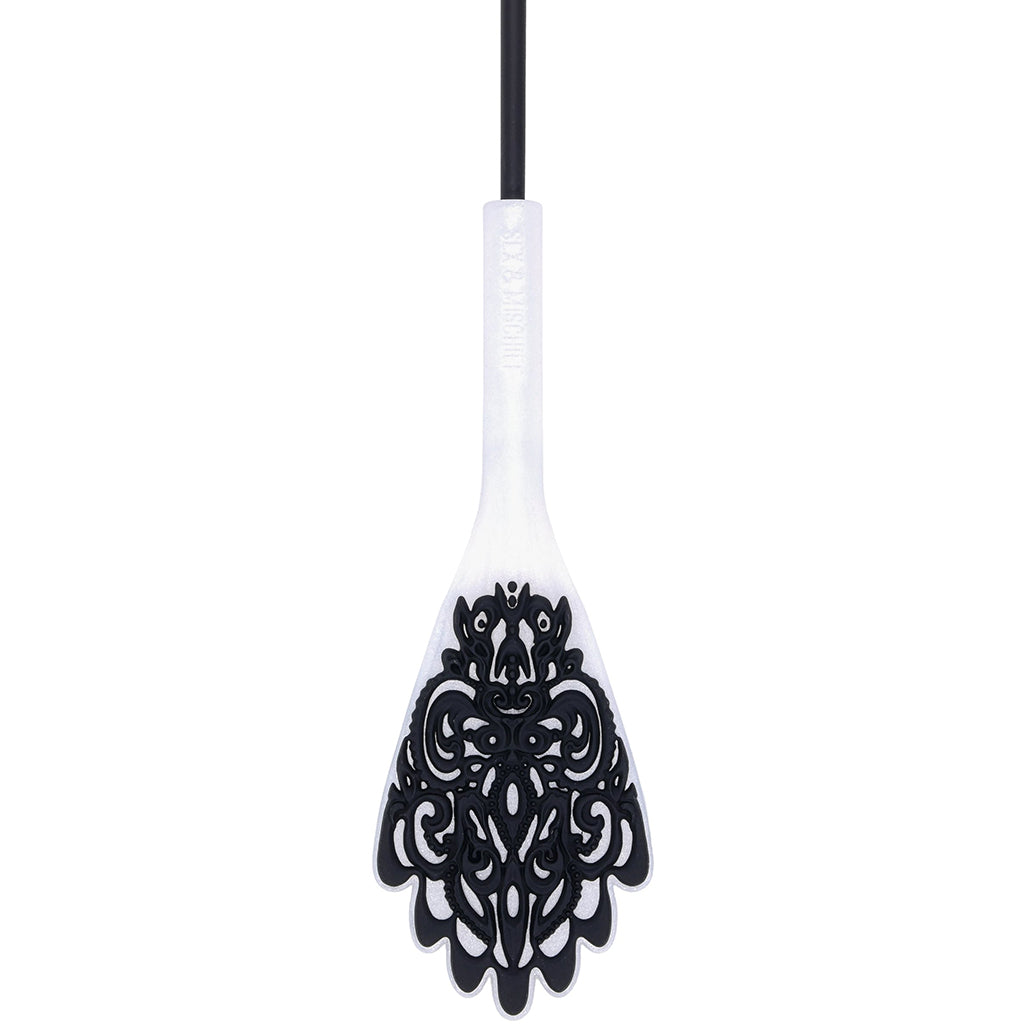 Sex & Mischief Lace Silicone Impression Crop Bondage and Fetish > Whips and Crops