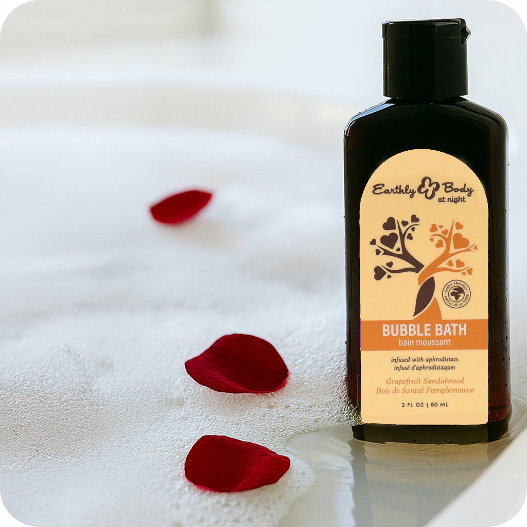 At Night Bubble Bath 2oz/60ml in Grapefruit Sandalwood Lubes and Lotions > Hair & Skincare