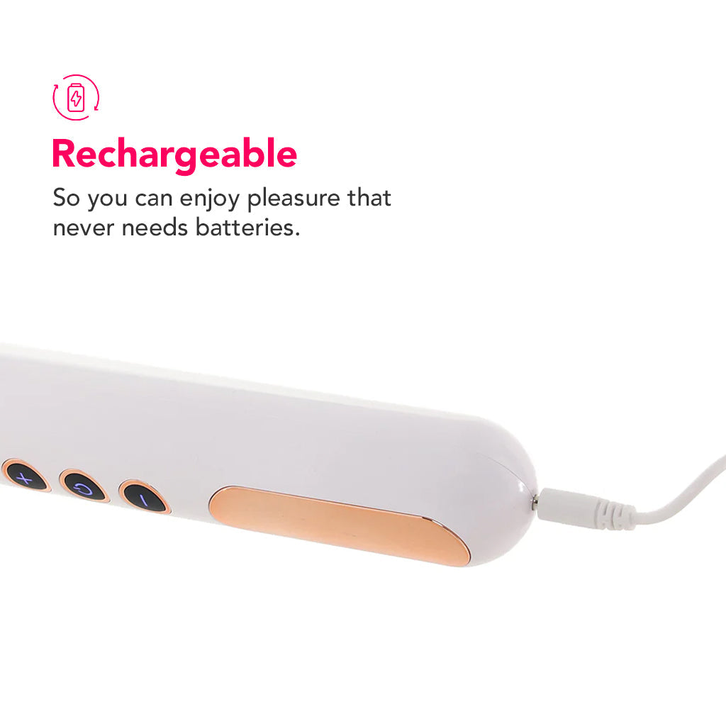 PinkCherry I Wand It That Way Massage Wand Vibrators > Wands