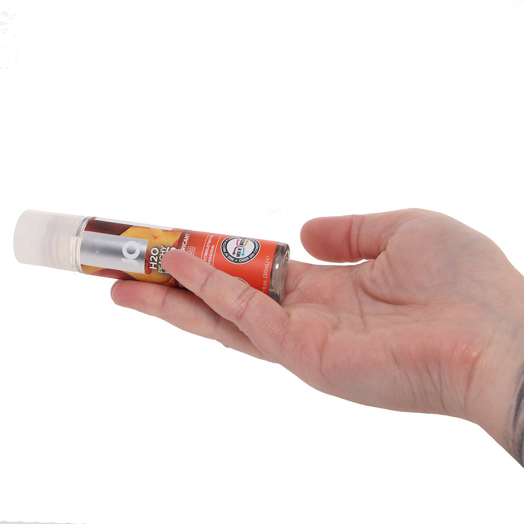 H2O Flavored Lube 1oz/30ml in Peachy Lips Lubes and Lotions > Flavored Sex Lubes