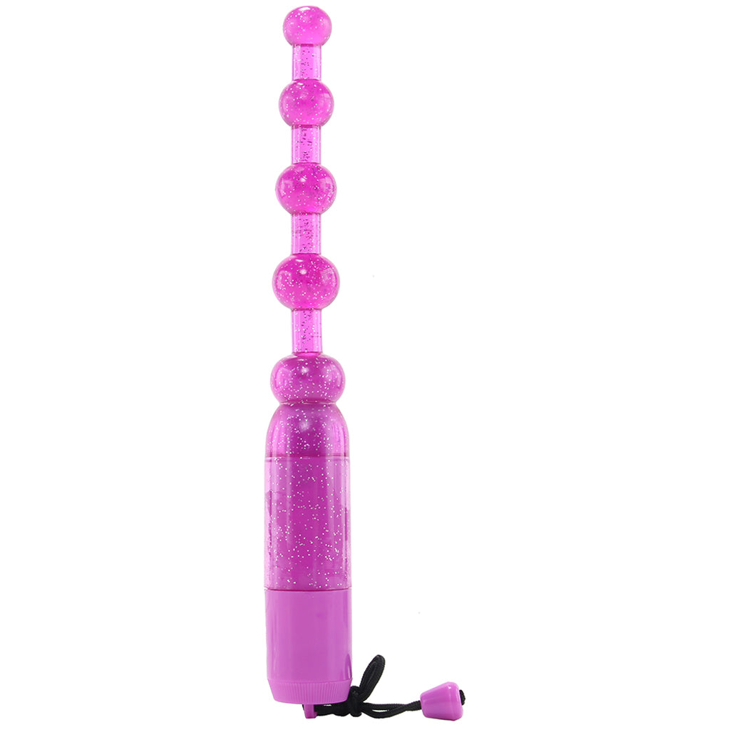 Waterproof Vibrating Pleasure Beads in Purple Anal Sex Toys > Anal Vibrators