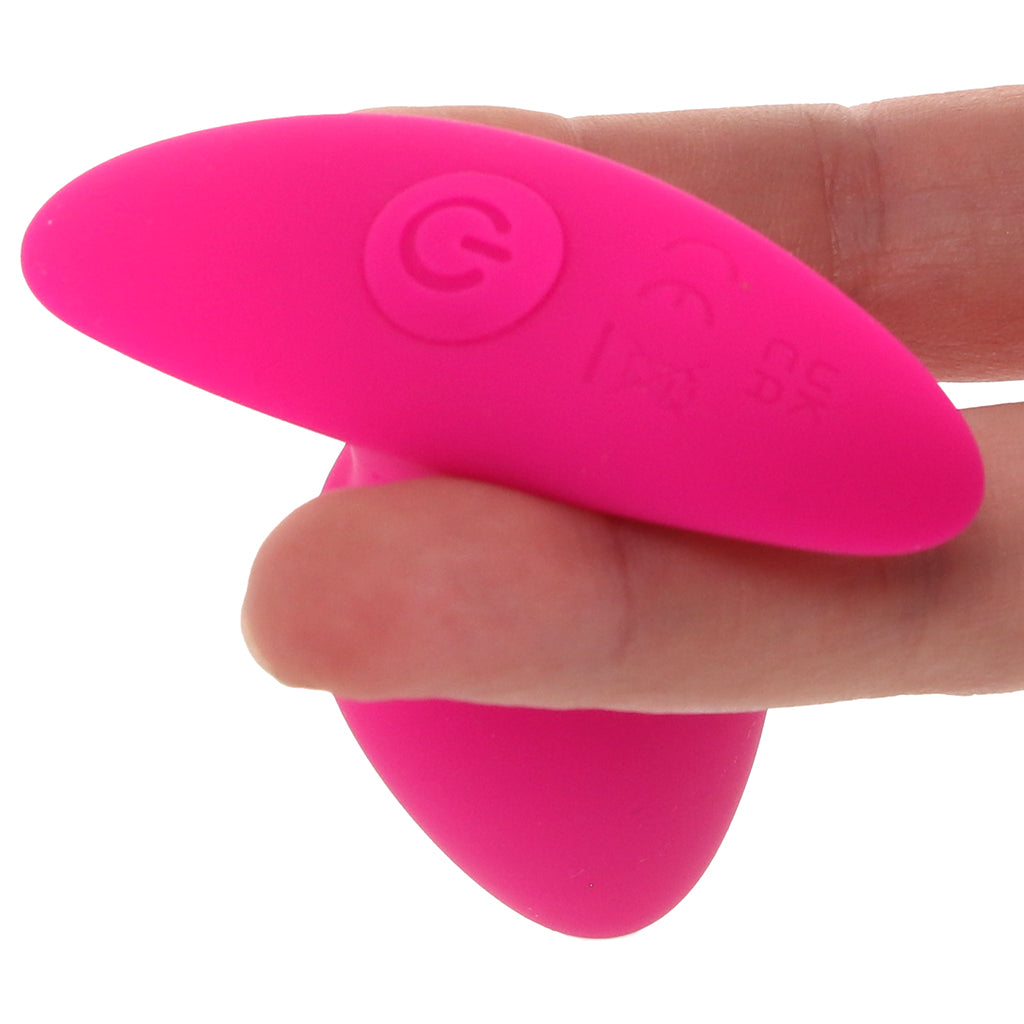 Basic Essentials Vibrating Tapered Plug Anal Sex Toys > Butt Plugs