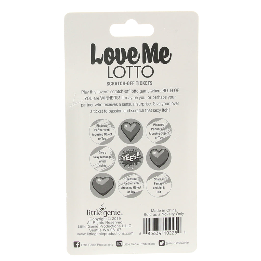 Love Me Lotto Scratch Card Sensual Love > Games