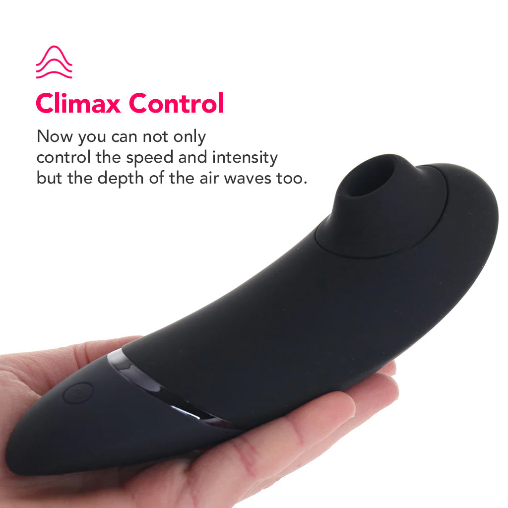 Womanizer Next 3D Pleasure Air Stimulator in Black Vibrators > Clitoral Stimulators