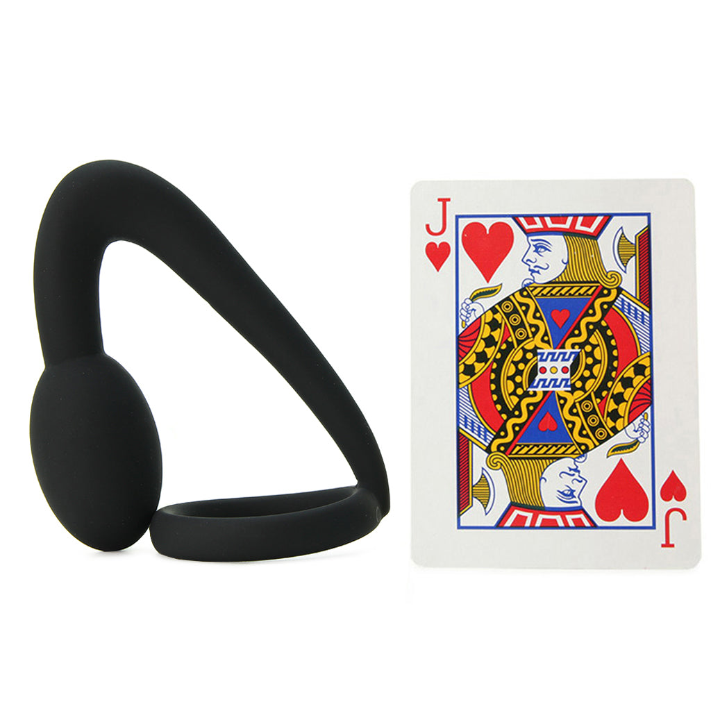 Prostatic Play Explorer Silicone Cock Ring & Prostate Plug Anal Sex Toys > Prostate Massagers