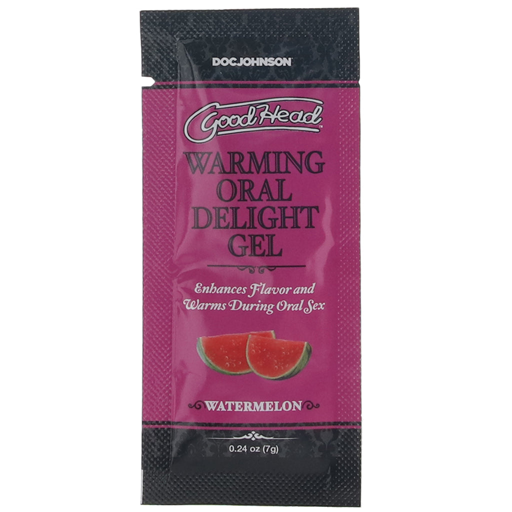 GoodHead Warming Oral Delight Gel .24oz in Watermelon Lubes and Lotions > Sexual Stimulants