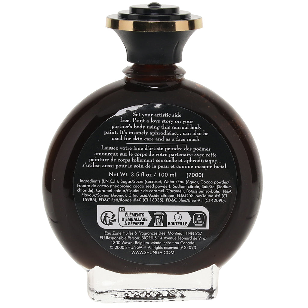 Body Painting Kit 3oz/100ml in Chocolate Lubes and Lotions > Flavored Sex Lubes