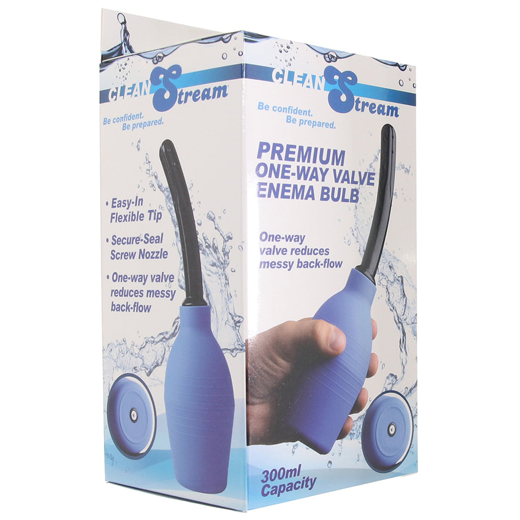 Clean Stream Premium One-Way Valve Enema Anal Sex Toys > Douche and Enema