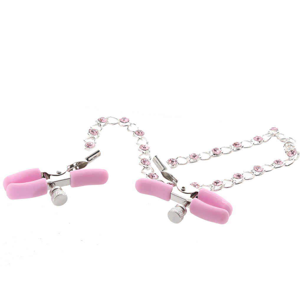 PinkCherry In A Pinch Beginner Nipple Clamps Bondage and Fetish > Nipple Stimulators & Clamps