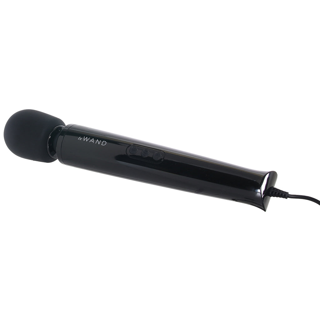Le Wand Plug-In Massager in Black Vibrators > Wands