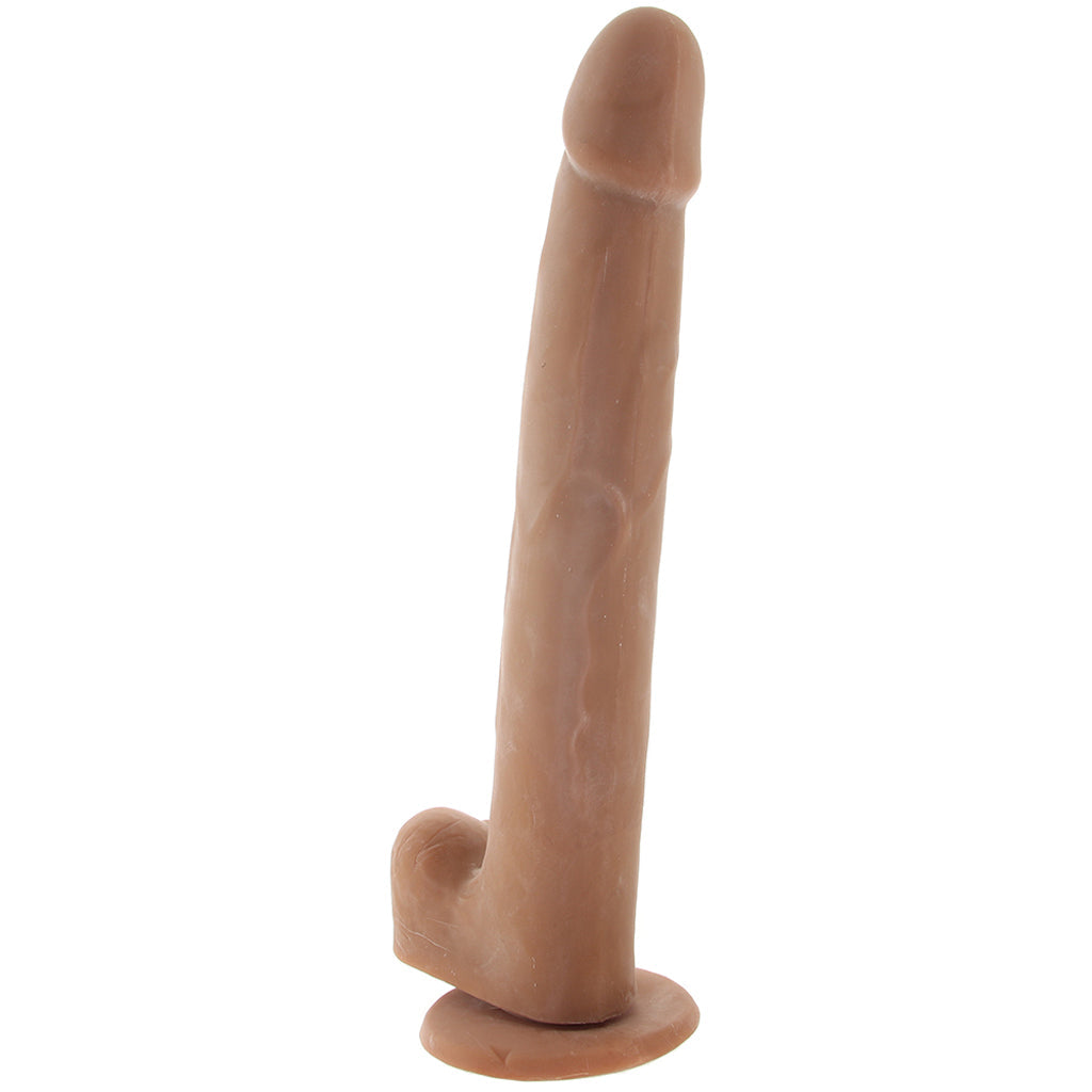 Size Queen 12 Inch Dildo in Brown Dildo Sex Toys > Realistic Dildos
