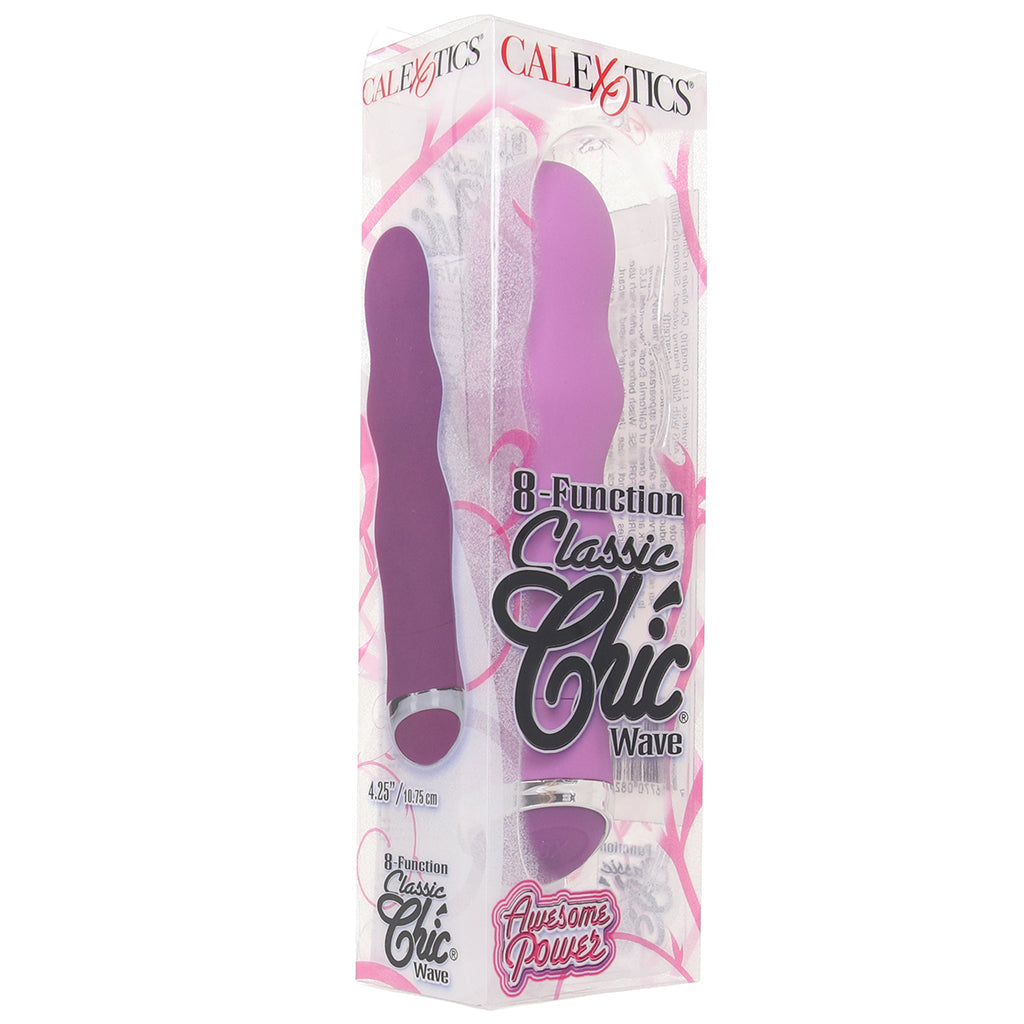 8 Function Classic Chic Wave Vibe in Purple Vibrators > G-Spot Vibrators
