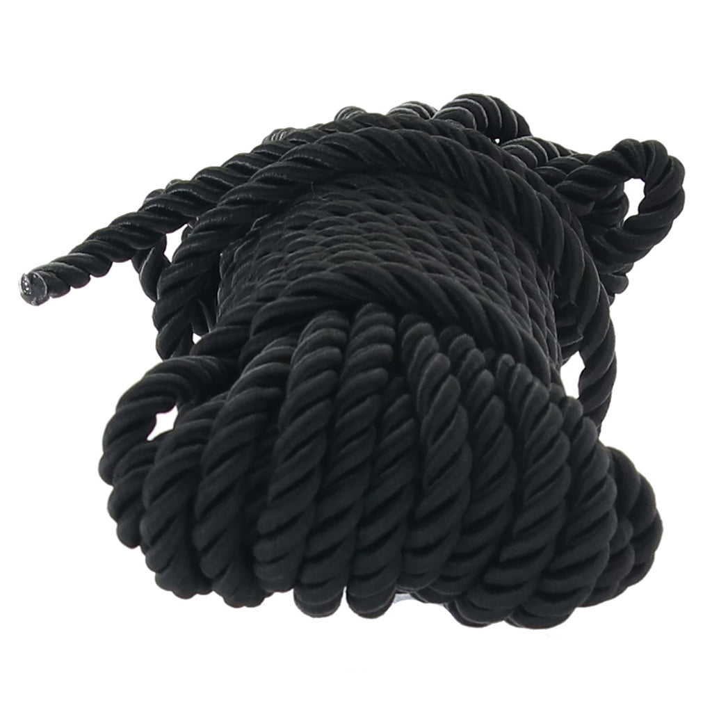 Bondage Couture Bondage Rope in Black Bondage and Fetish > Restraints
