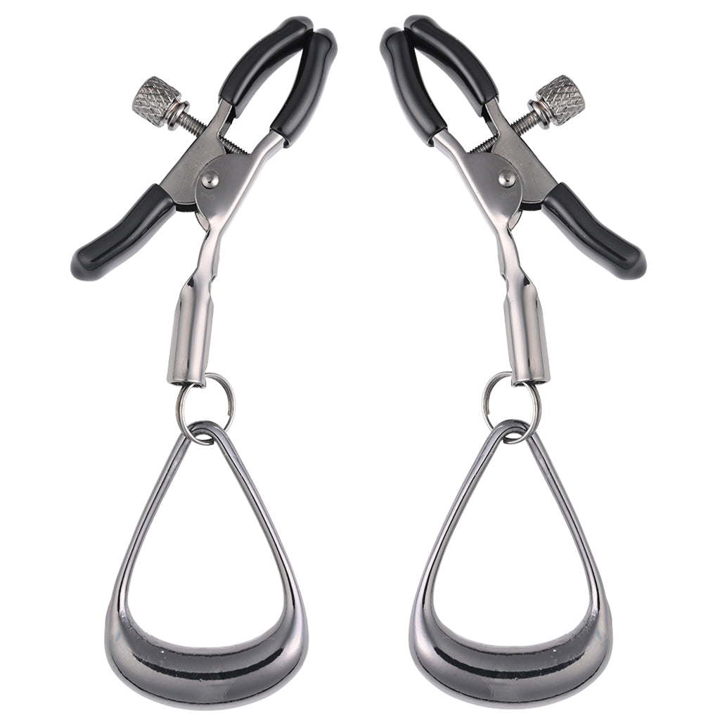 Velvet Noir Tuggable Nipple Clamps Bondage and Fetish > Nipple Stimulators & Clamps