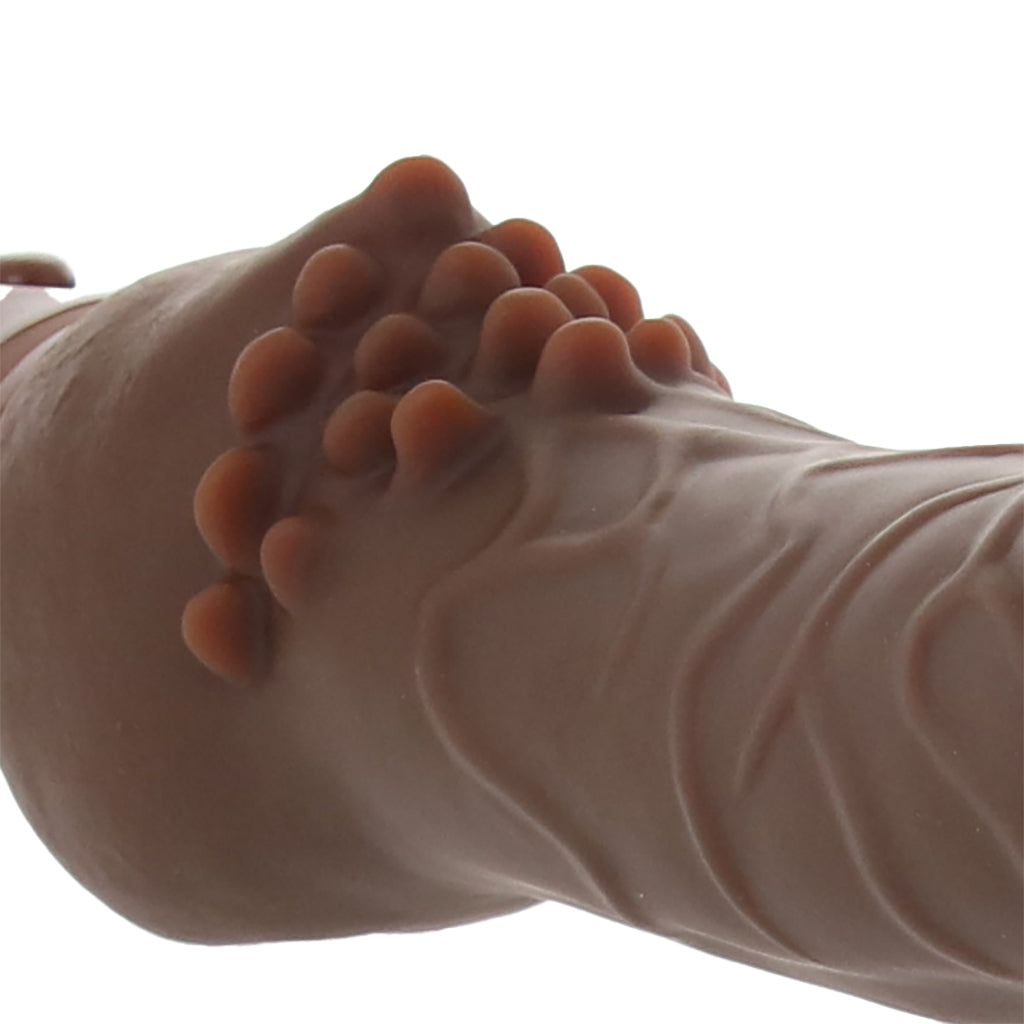 Waterproof Power Stud Cliterrific Vibe in Brown Vibrators > Realistic Vibrator Dildos