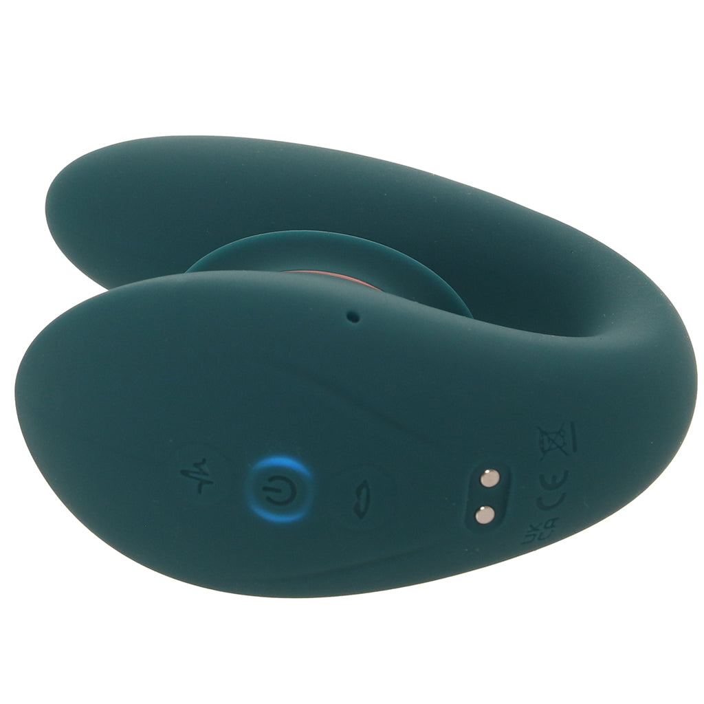 Twitch 3 Innovation G-Spot and Suction Vibe in Green Vibrators > G-Spot Vibrators