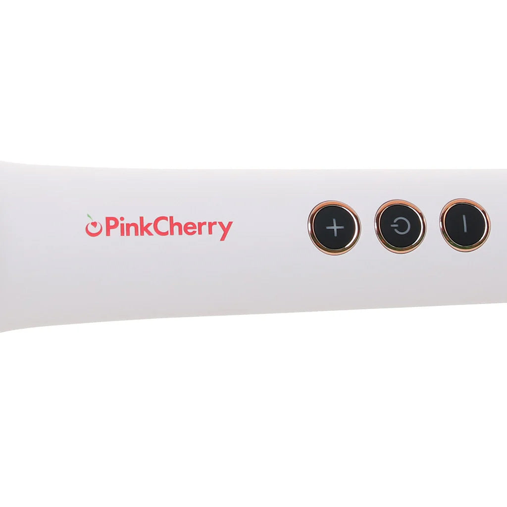 PinkCherry Rechargeable Wand in White Vibrators > Wands