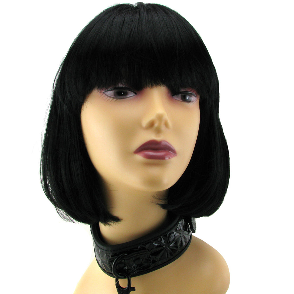 Sinful Collar with Leash in Black Bondage and Fetish > Leashes and Collars