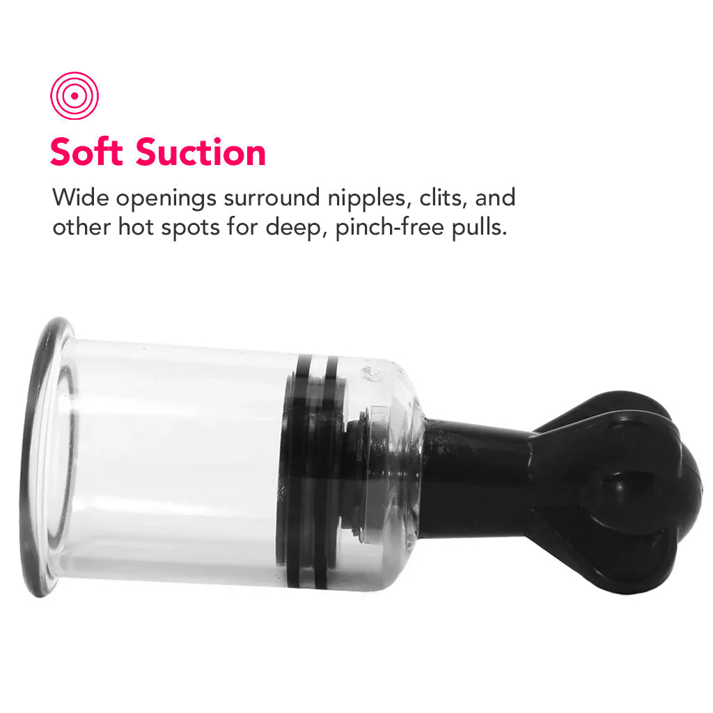 Super Suckers Nipple Pumps Bondage and Fetish > Nipple Stimulators & Clamps