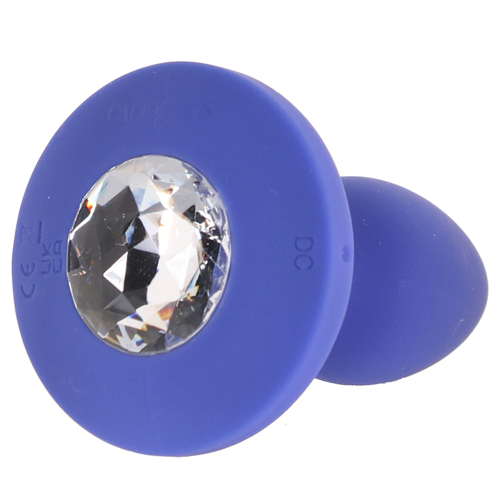 Cheeky Gems Medium Vibrating Probe in Blue Anal Sex Toys > Butt Plugs