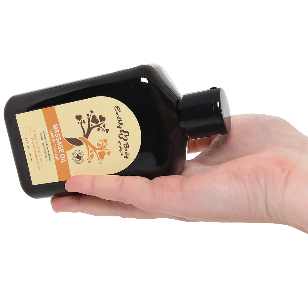 At Night Massage Oil 8.4oz/250ml in Grapefruit Sandalwood Lubes and Lotions > Erotic Massage Oils