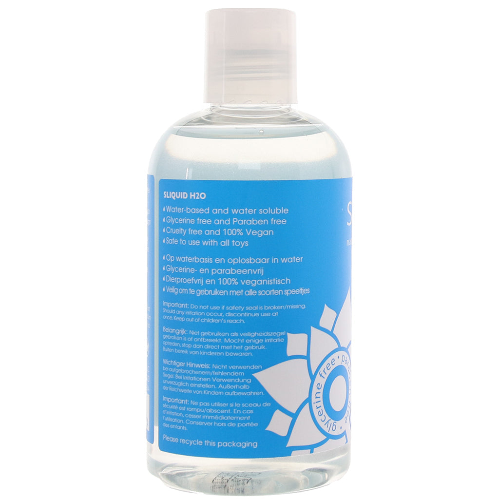 H2O Glycerine Free Natural Lube in 8.5oz/255ml Lubes and Lotions > Water Based Sex Lubes