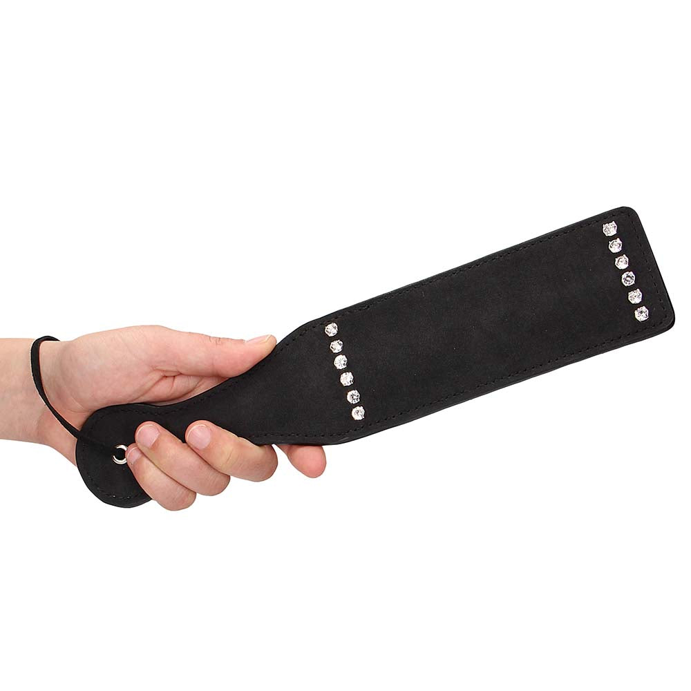 Ouch! Diamond Studded Paddle Bondage and Fetish > Whips and Crops