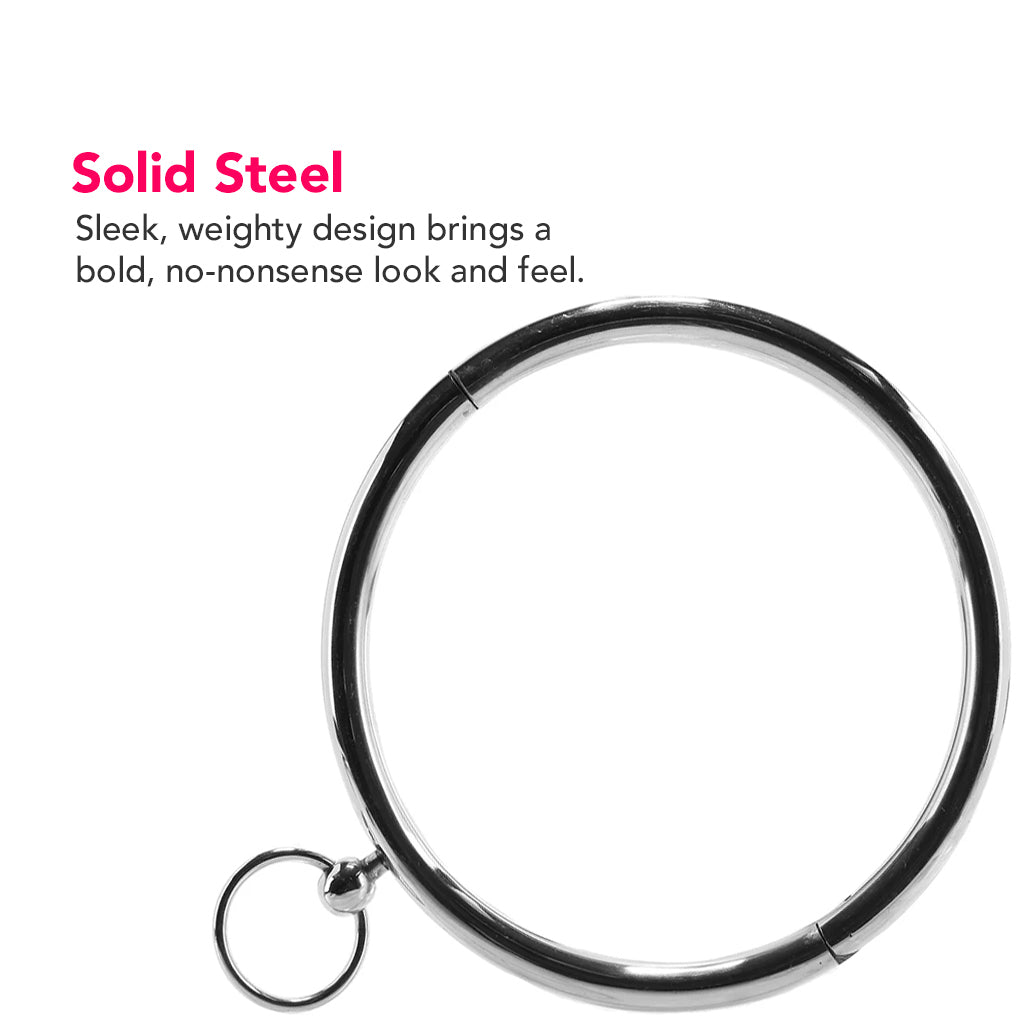 Stainless Steel Collar Bondage and Fetish > Leashes and Collars