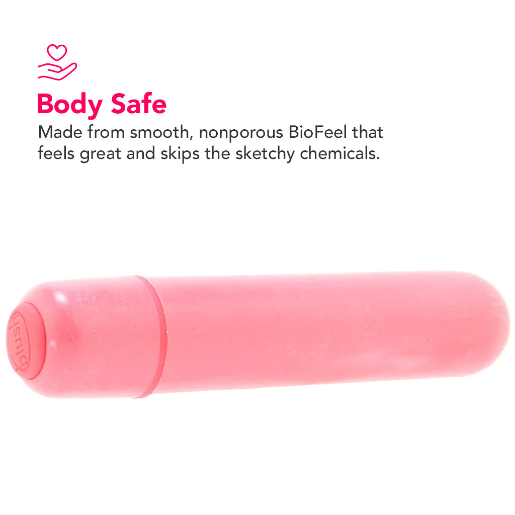 Gaia BioFeel Biodegradable Bullet Vibe in Coral Vibrators > Bullet and Egg Vibrators