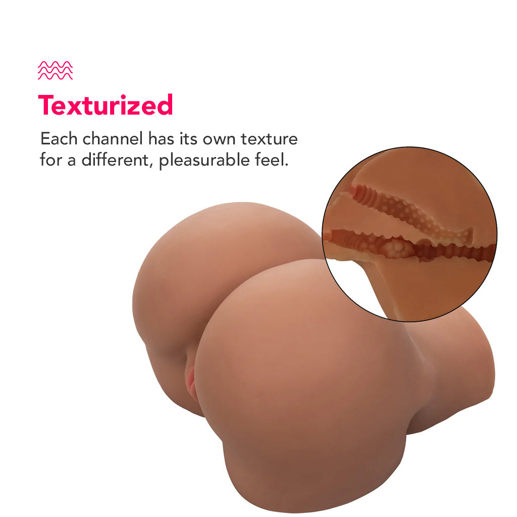 Stroke It BBL Booty Life Like Masturbator in Brown Male Masturbators > Full Sized