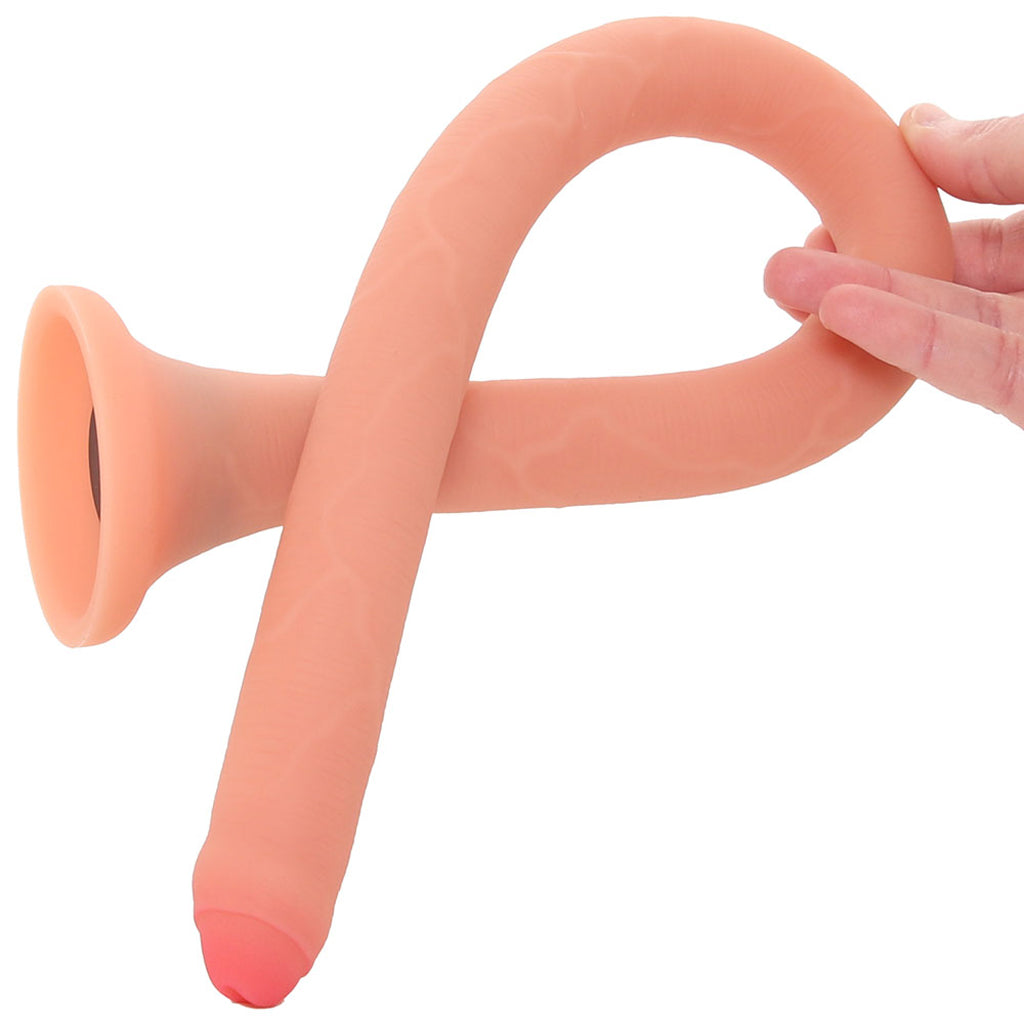 19 Inch Slim Realistic Silicone Enema Hose Anal Sex Toys > Douche and Enema