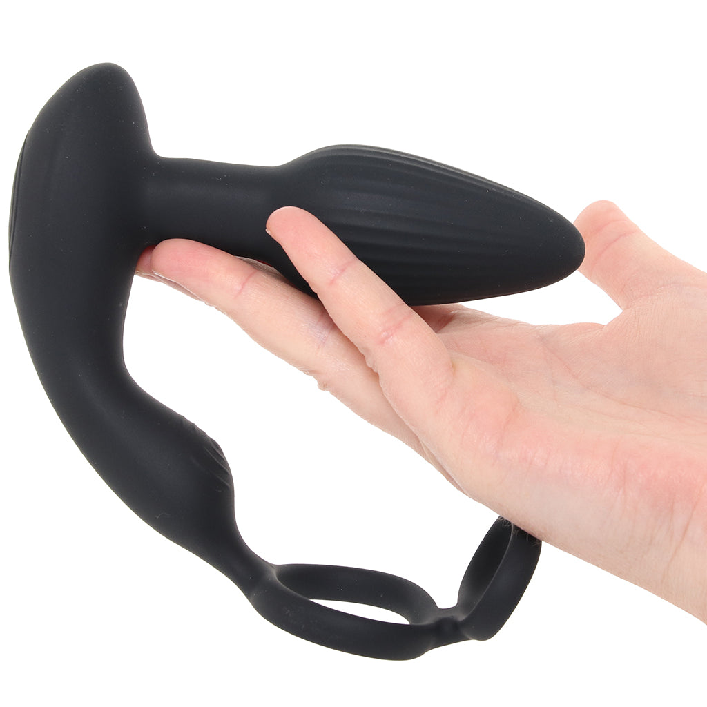 LEVELZ Dual Vibrating Ring and Rotating Plug