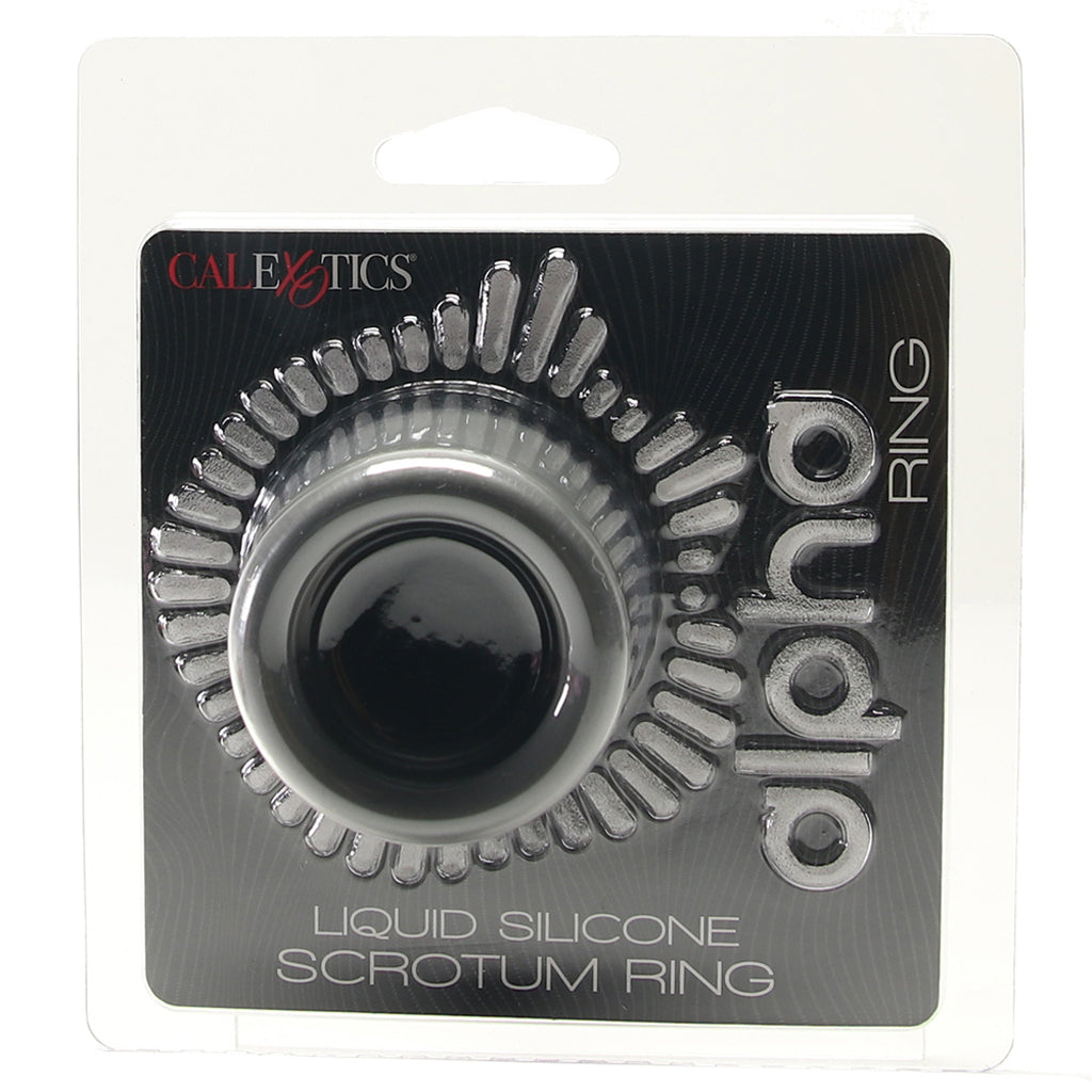 Alpha Liquid Silicone Scrotum Ring Cock Rings