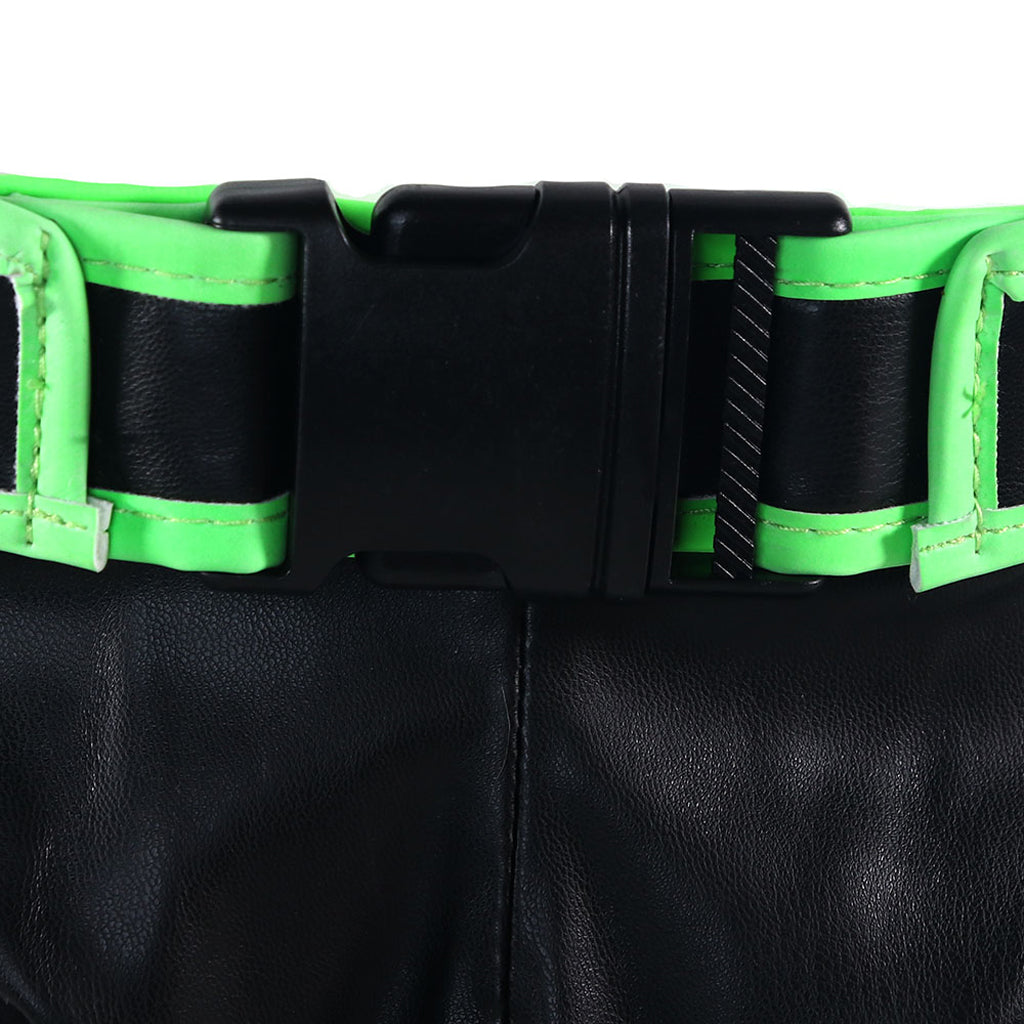 Ouch! Glow In The Dark Front Buckle Jock Strap /XL Bondage and Fetish > Men's Bondage Wear