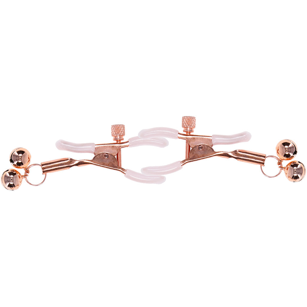 S&M Peaches 'n CreaMe Bell Nipple Clamps Bondage and Fetish > Nipple Stimulators & Clamps