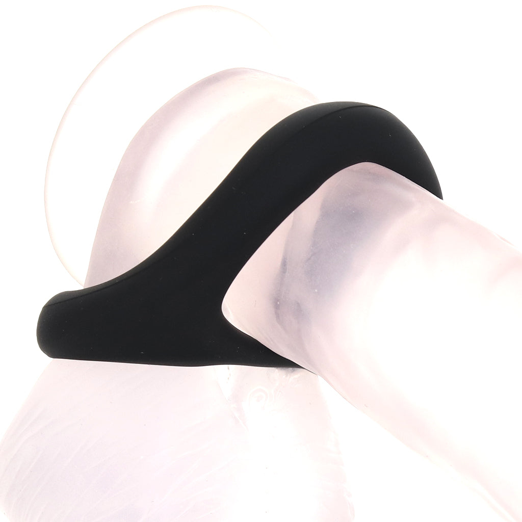 Rock Solid The Code C-Ring and Bandana Set in Black Cock Rings