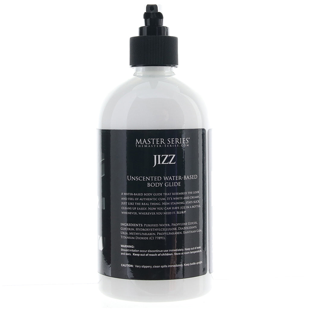 Master Series Jizz Unscented Lubricant in 16oz/488ml Lubes and Lotions > Water Based Sex Lubes