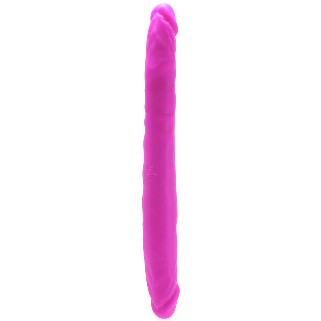 Colours Double Pleasure 12 Inch Dildo in Purple Dildo Sex Toys > Double Ended Dildos