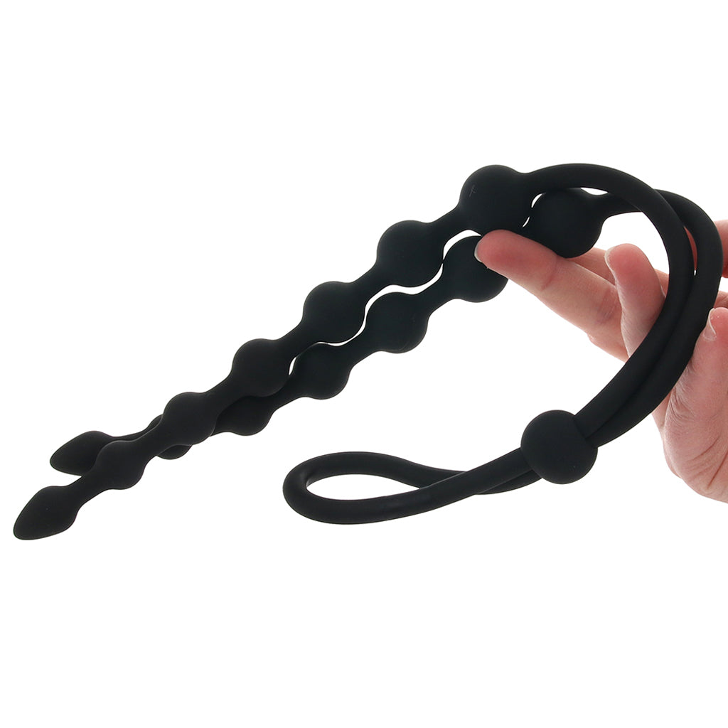 Ass-Station Dual Silicone Anal Beads Anal Sex Toys > Anal Beads