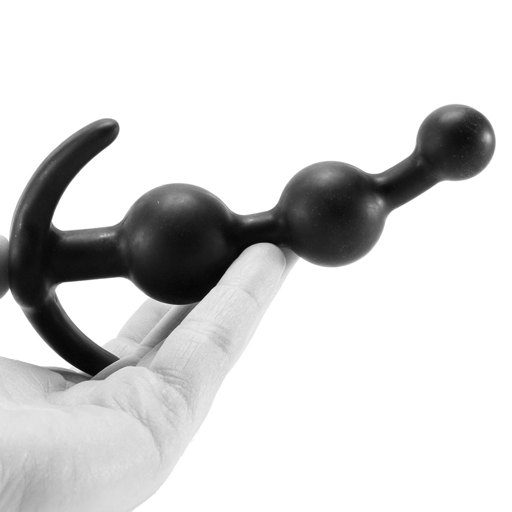 Booty Call Booty Beads in Black Anal Sex Toys > Anal Beads