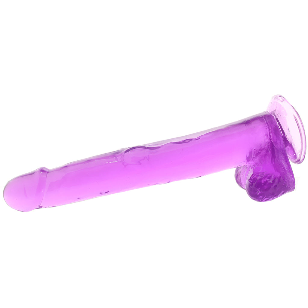 Size Queen 12 Inch Jelly Dildo in Purple Dildo Sex Toys > Realistic Dildos