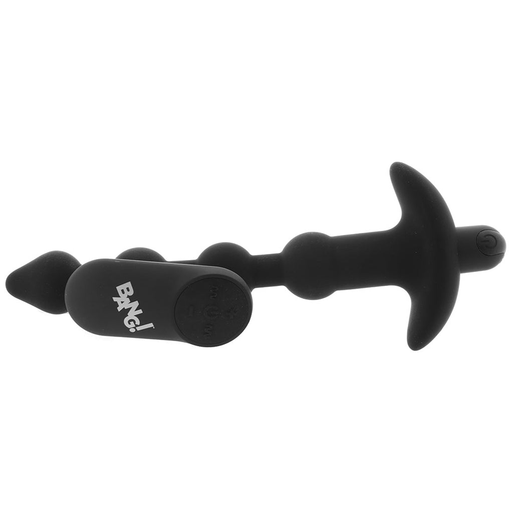 Bang! Vibrating Anal Beads in Black Anal Sex Toys > Anal Beads
