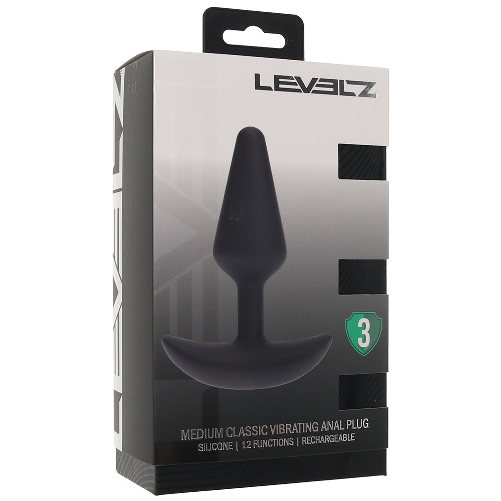 LEVELZ Classic Vibrating Anal Plug Anal Sex Toys > Butt Plugs