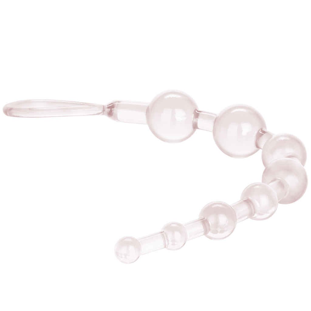 Shane's World Anal 101 Intro Beads in Clear Anal Sex Toys > Anal Beads