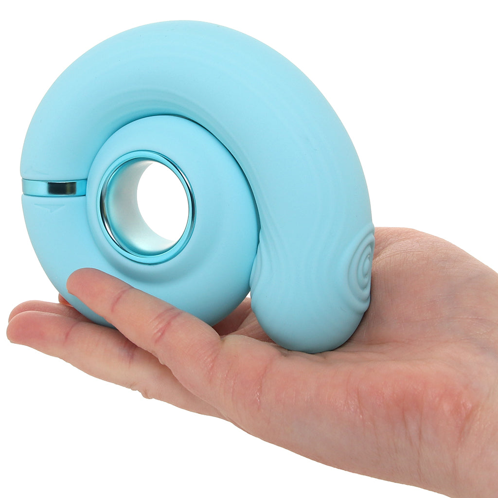 Loveline Tic-Tac Tapping Swirl Vibe in Blue Vibrators > G-Spot Vibrators