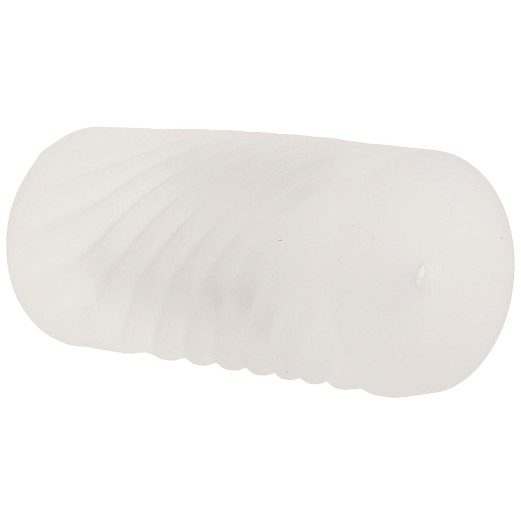 Pop Sock! Beaded Stroker in Clear Male Masturbators > Discreet Masturbators